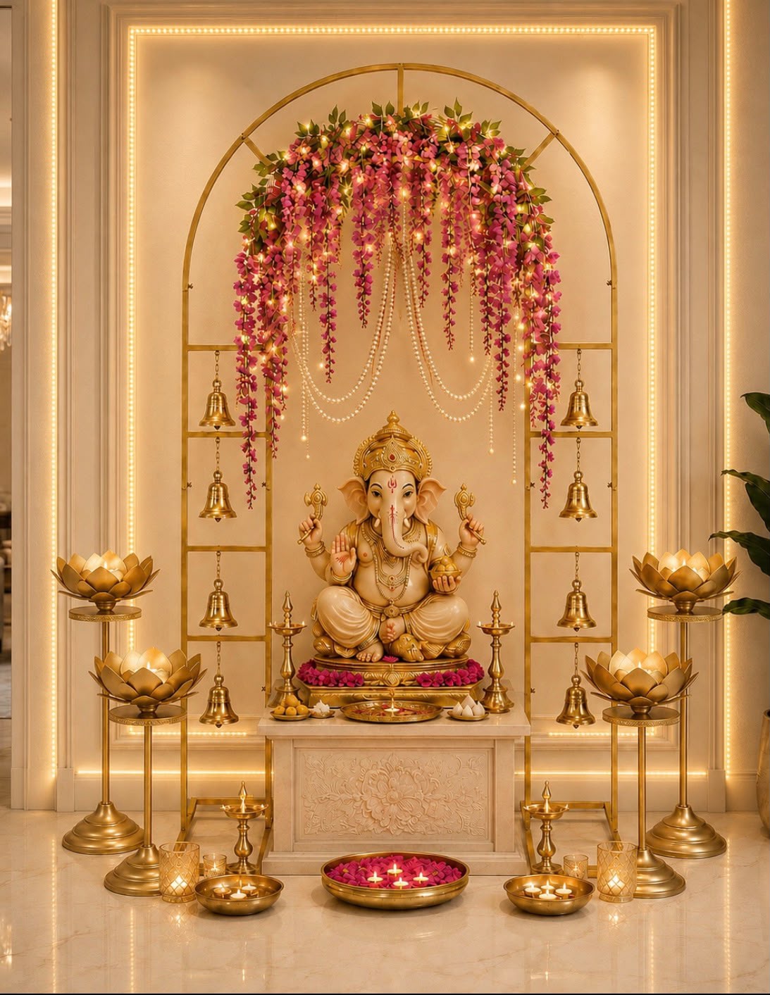Royal Ganesha Temple Arch