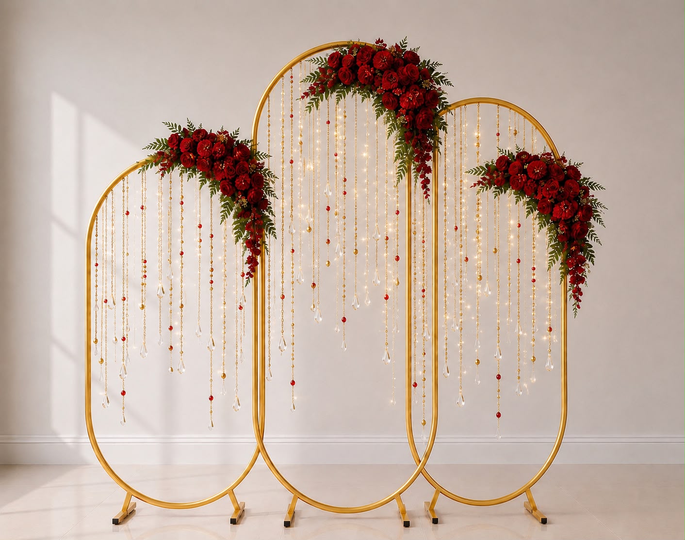 Triple Oval Arch Stand